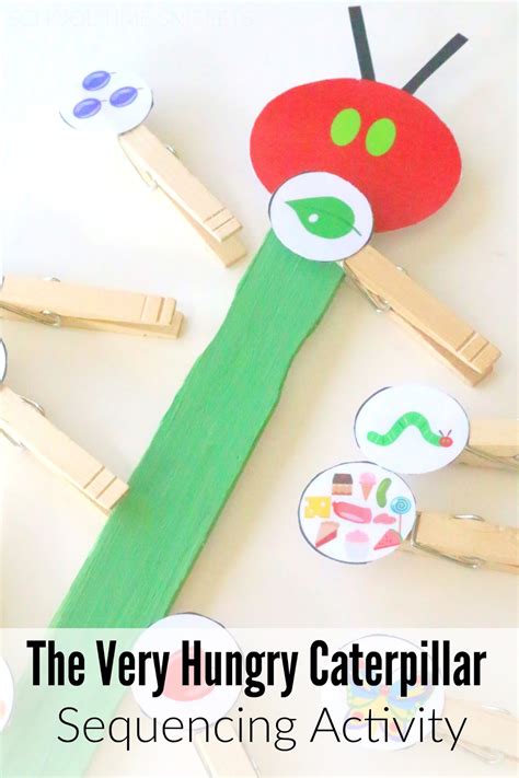 Very Hungry Caterpillar Sequence Printable